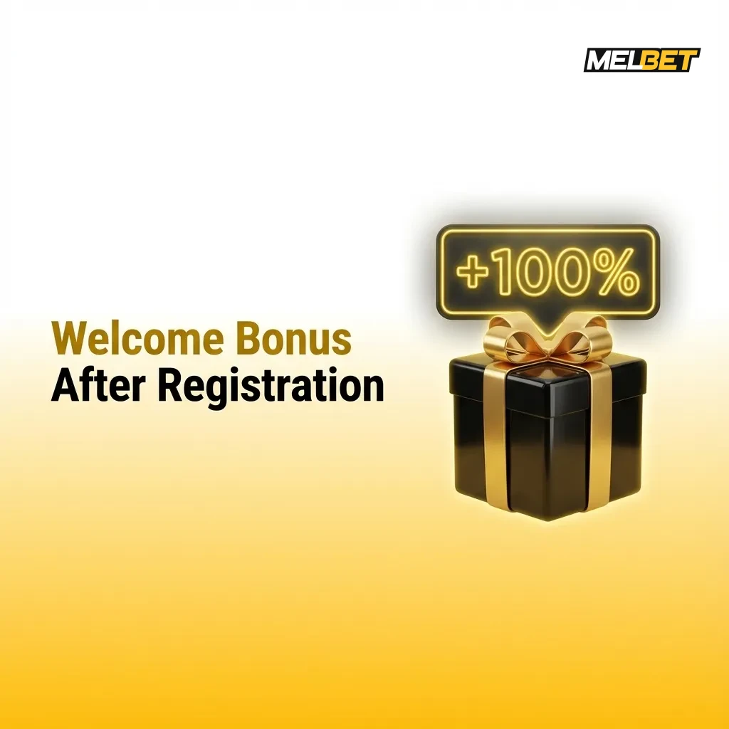 Banner showing “Welcome Bonus up to C$2,700 + 190 Free Spins” for new Canadian Melbet users after registration and deposits