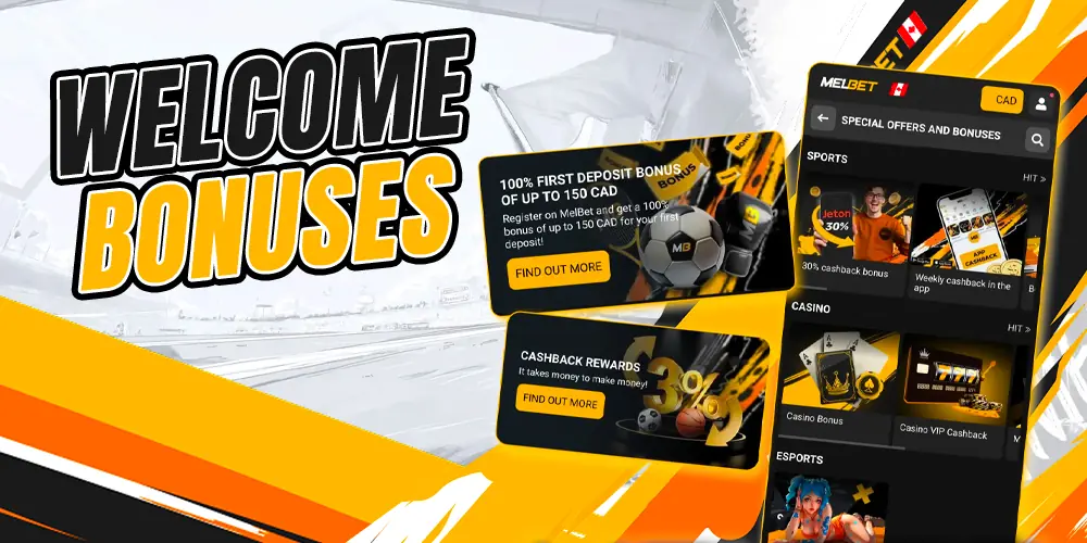 Getting welcome bonuses