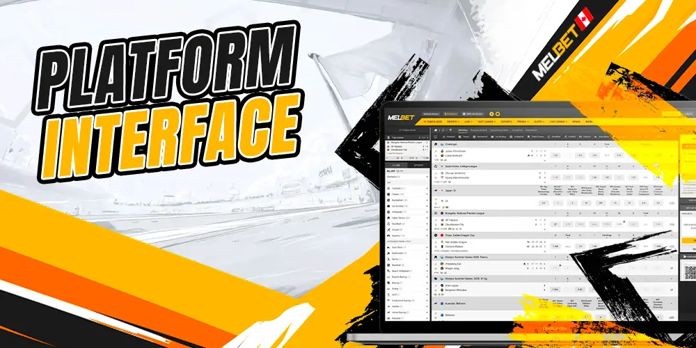Melbet Canada website interface