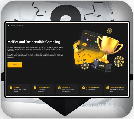 Open the responsible gaming tools