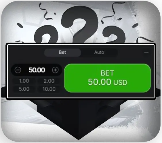 Make your first bet in casino