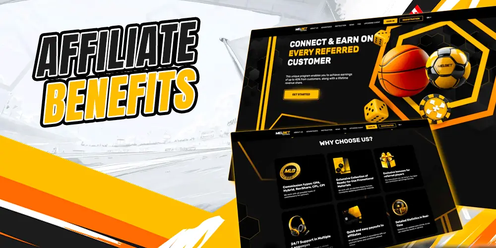 Benefits of the affiliate programme