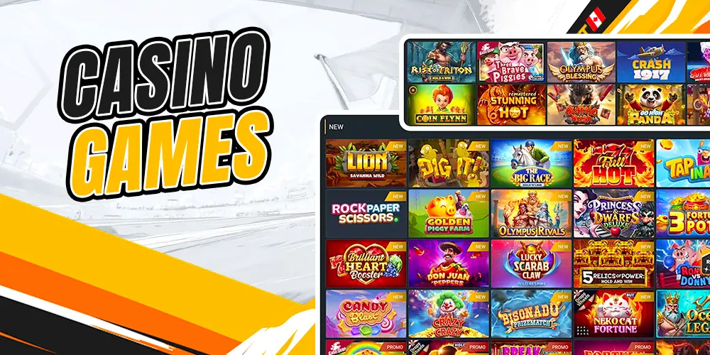 Casino games including slots