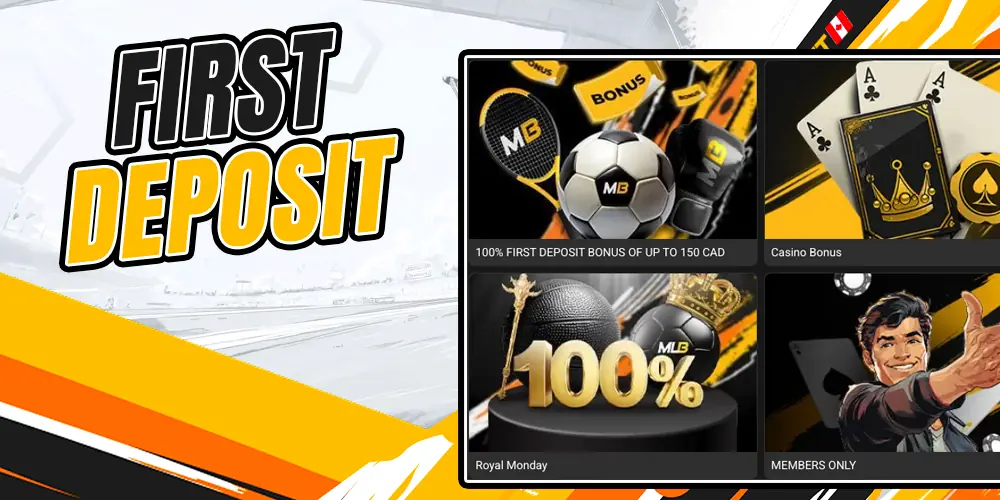 First Deposit Bonus 100%